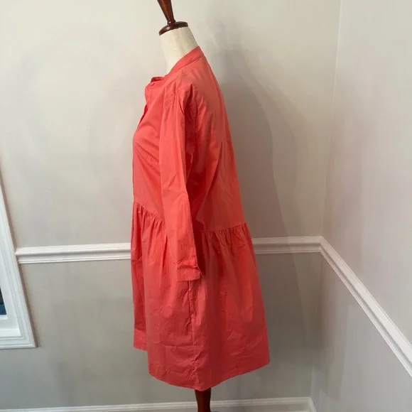 Tuckernuck poppy pink royal shirt dress- Size medium - Picture 3 of 7